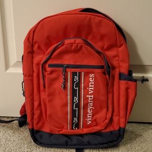*new* Vineyard Vines Red and Blue Backpack